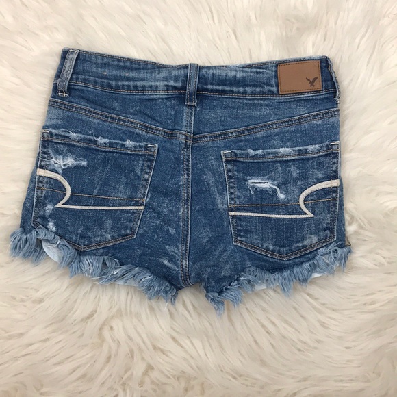 Destroyed American Eagle Shorts - Picture 4 of 6